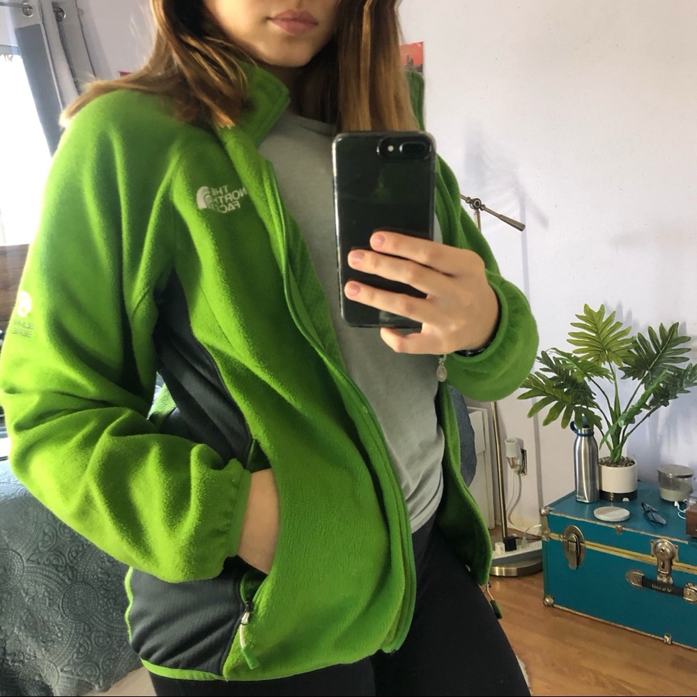 The North Face Green Fleece Jacket